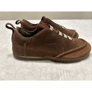 Montrail Women’s Shoes Size 7.5 Brown Leather Hiking Running Slip On CTX Trail